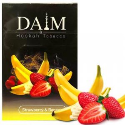 Табак Daim Strawberry Banana (Банан клубника) 50g