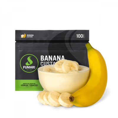 Табак Fumari Banana Custard (Банан, Сливки)