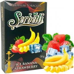 Табак Serbetli Ice Banana Strawberry